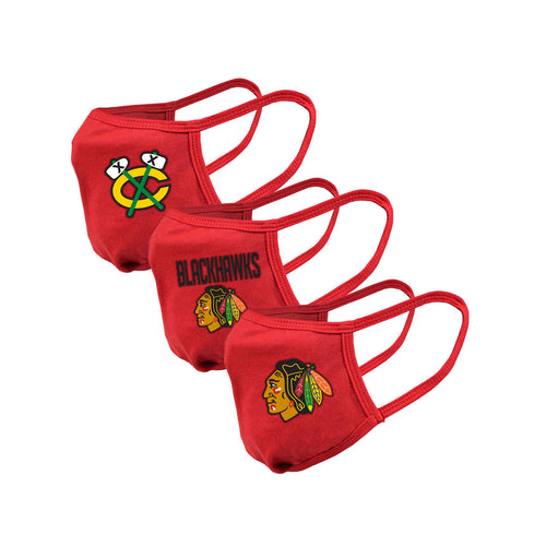 Chicago Blackhawks Youth Guard 2 Assorted Graphics 3-Pack