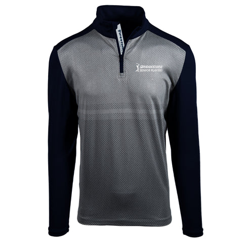 Bridgestone Senior Players - Men's Richmond T-Shirt - Heather Steel Grey
