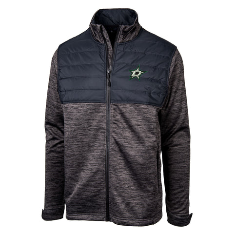 Dallas Stars - Men's Logan Active Midlayer - Heather Pebble