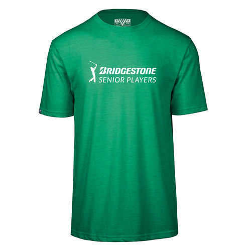 Bridgestone Senior Players - Men's Richmond T-Shirt - Heather Kelly Green