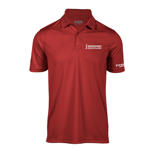 Bridgestone Senior Players - Men's Richmond T-Shirt - Heather Steel Grey